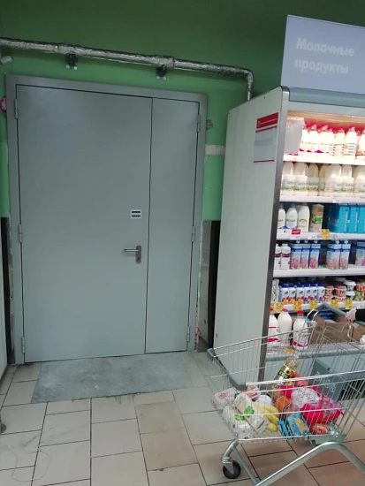 Двупольная дверь техническая